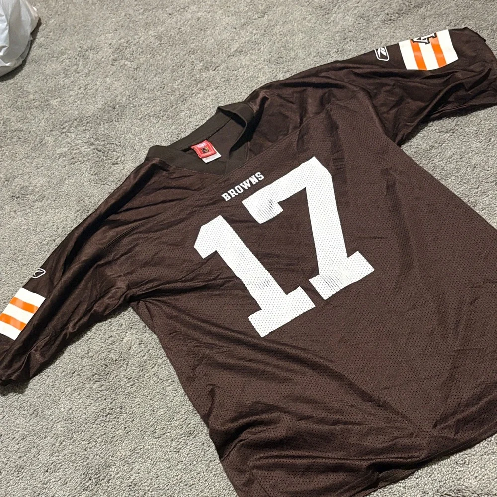 Browns Football Jersey #17 Edwards - Picture 1 of 4